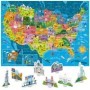 Headu - Puzzle descoperiti Statele Unite ale Americii cu 25 de monumente 3D Headu - 2
